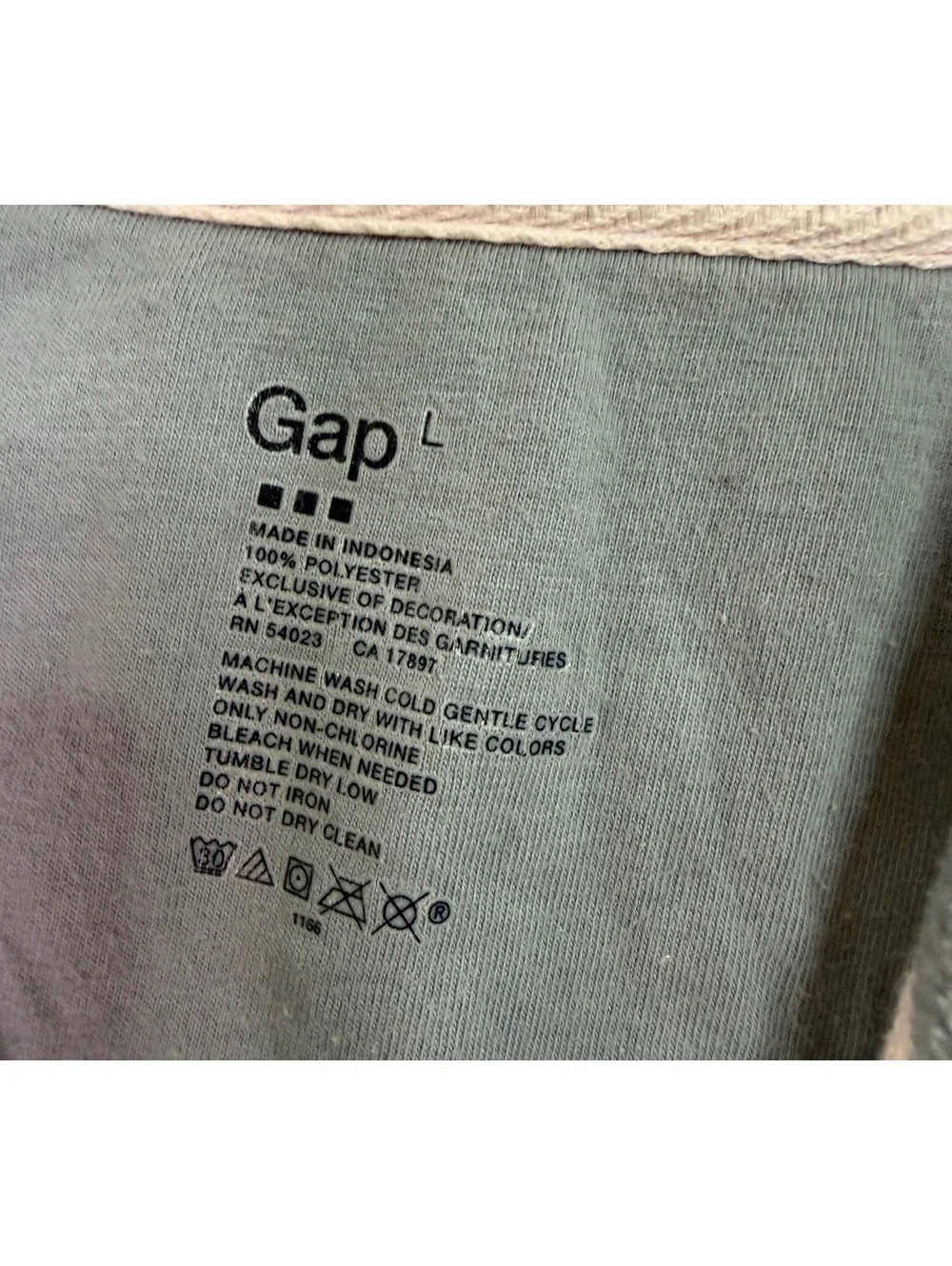 Gap Fleece Athleisure Cozy Half Zip Pullover Mock Neck Shacket Youth L Women S